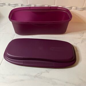 Tupperware 1.9L pasta microwave cooker container.  With lid. EUC!